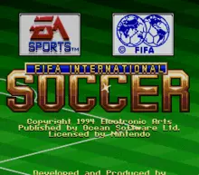 Image n° 4 - screenshots  : FIFA International Soccer